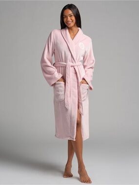 Unisex Comfrt Dreamday™ Plush Robe - Pale Rose